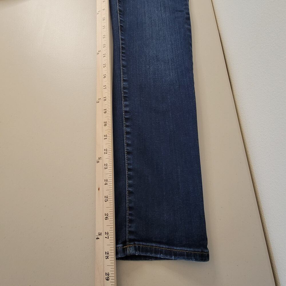 Frame Womens Le Garcon Jeans Boyfriend SZ 25 Distressed LGJ865 Blue Dublin Grind - Picture 12 of 13